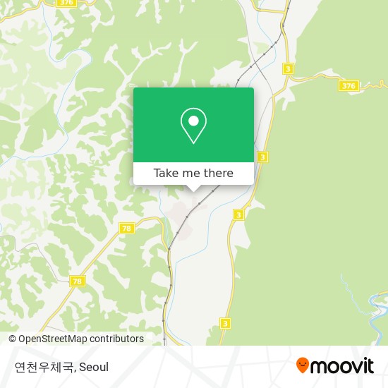 연천우체국 map