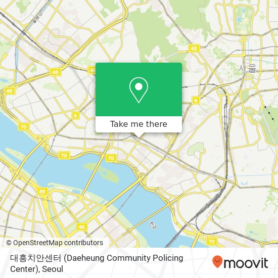 대흥치안센터 (Daeheung Community Policing Center) map