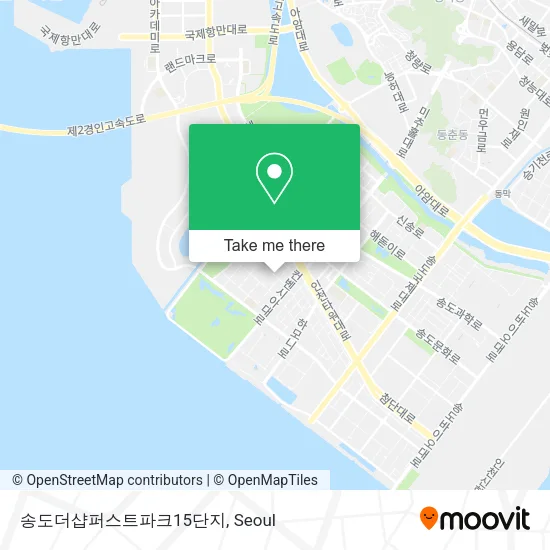 송도더샵퍼스트파크15단지 map