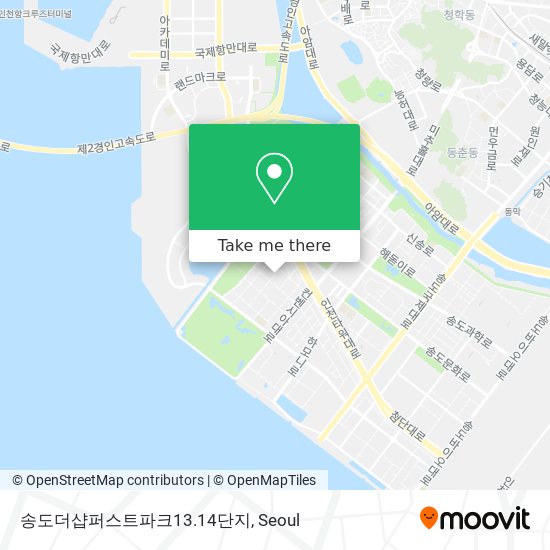 송도더샵퍼스트파크13.14단지 map