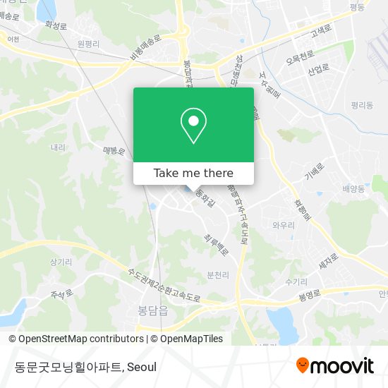 동문굿모닝힐아파트 map