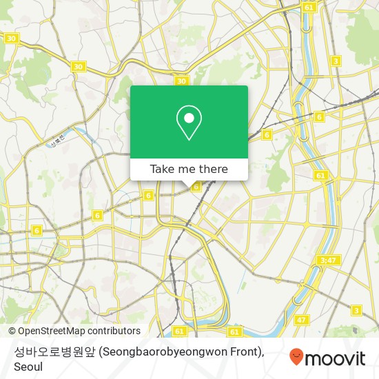 성바오로병원앞 (Seongbaorobyeongwon Front) map