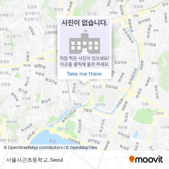 서울사근초등학교 map