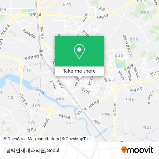 평택연세내과의원 map