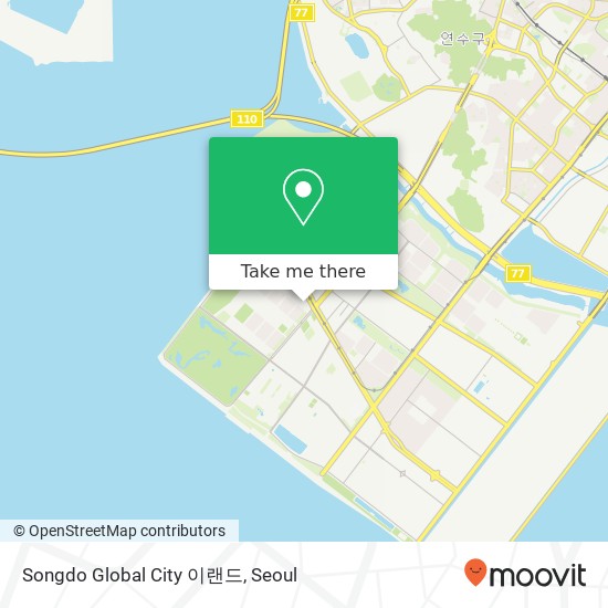 Songdo Global City 이랜드 map