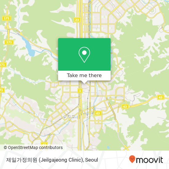 제일가정의원 (Jeilgajeong Clinic) map