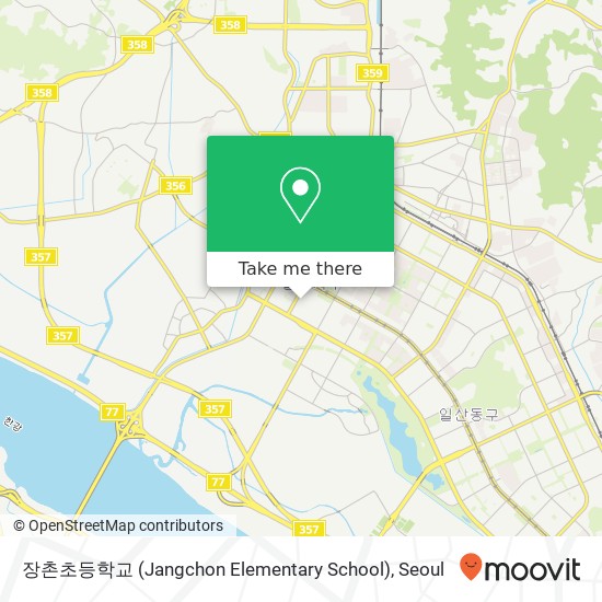 장촌초등학교 (Jangchon Elementary School) map