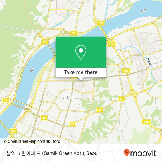 삼익그린아파트 (Samik Green Apt.) map