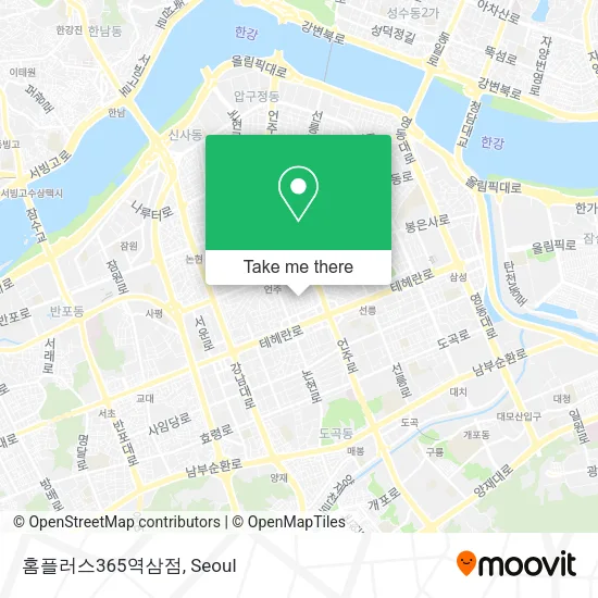 홈플러스365역삼점 map