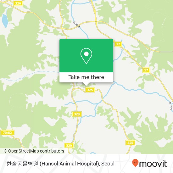 한솔동물병원 (Hansol Animal Hospital) map