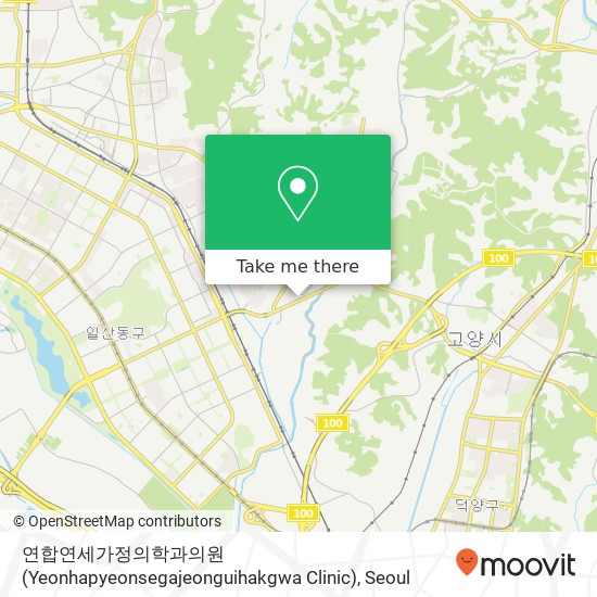 연합연세가정의학과의원 (Yeonhapyeonsegajeonguihakgwa Clinic) map