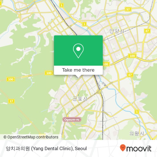 양치과의원 (Yang Dental Clinic) map