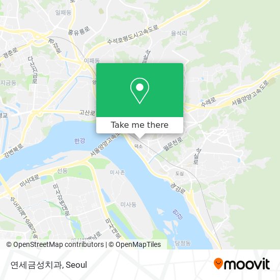 연세금성치과 map