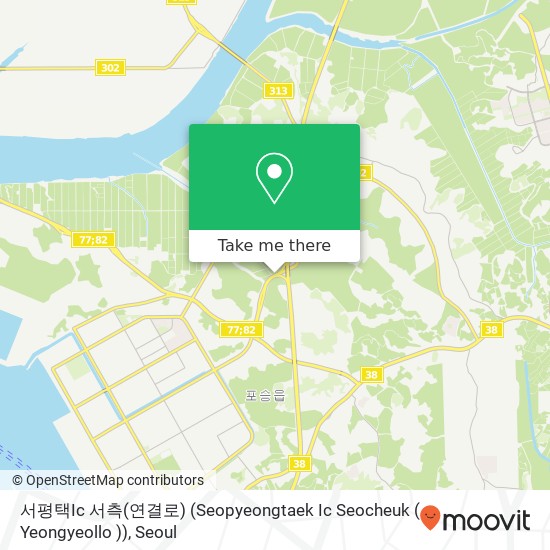 서평택Ic 서측(연결로) (Seopyeongtaek Ic Seocheuk ( Yeongyeollo )) map