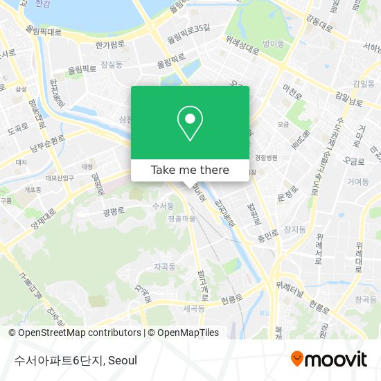 수서아파트6단지 map