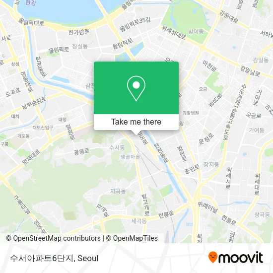수서아파트6단지 map