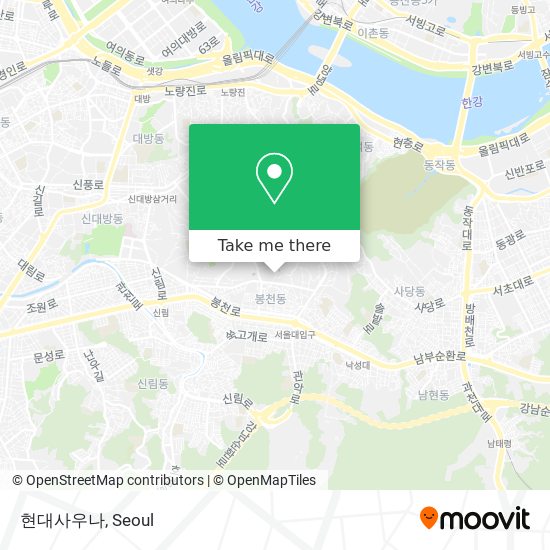 현대사우나 map