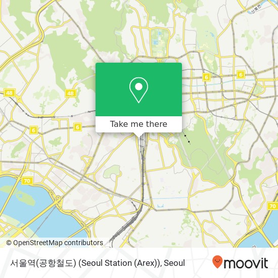 서울역(공항철도) (Seoul Station (Arex)) map