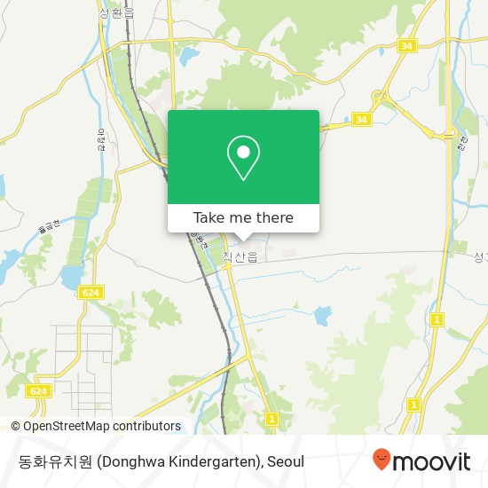 동화유치원 (Donghwa Kindergarten) map