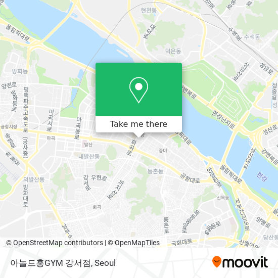 아놀드홍GYM 강서점 map