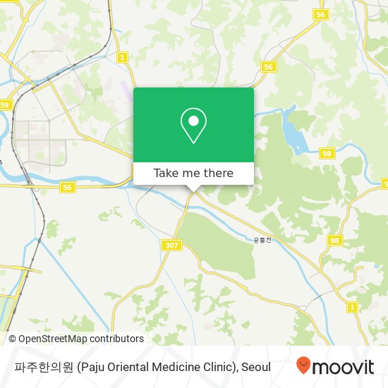 파주한의원 (Paju Oriental Medicine Clinic) map