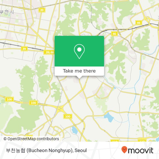 부천농협 (Bucheon Nonghyup) map