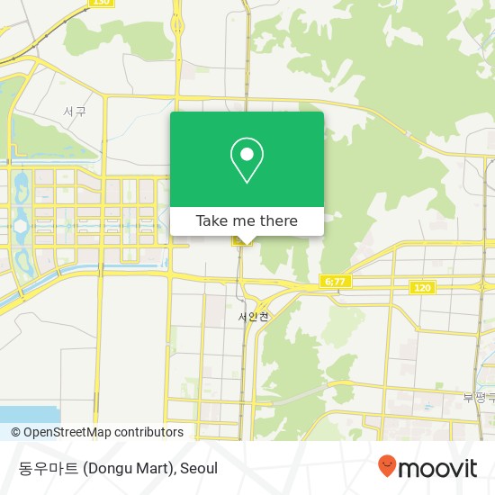 동우마트 (Dongu Mart) map