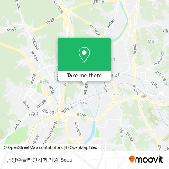 남양주클라인치과의원 map