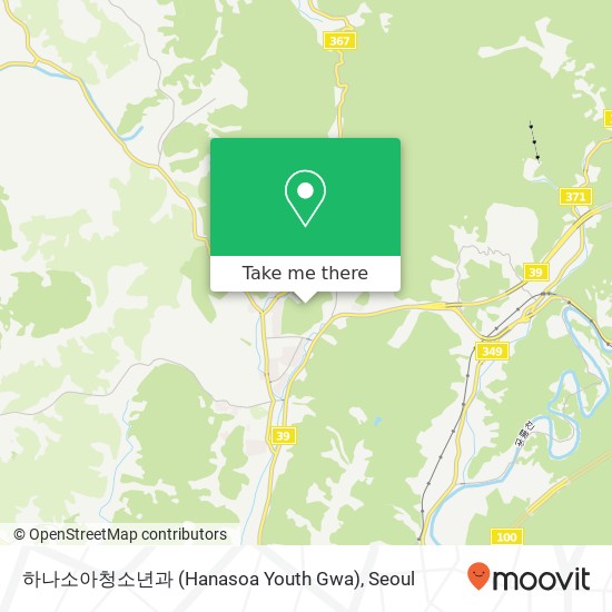 하나소아청소년과 (Hanasoa Youth Gwa) map