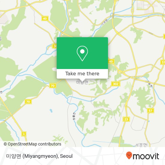 미양면 (Miyangmyeon) map