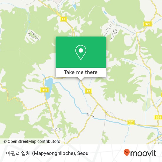 마평리입체 (Mapyeongniipche) map