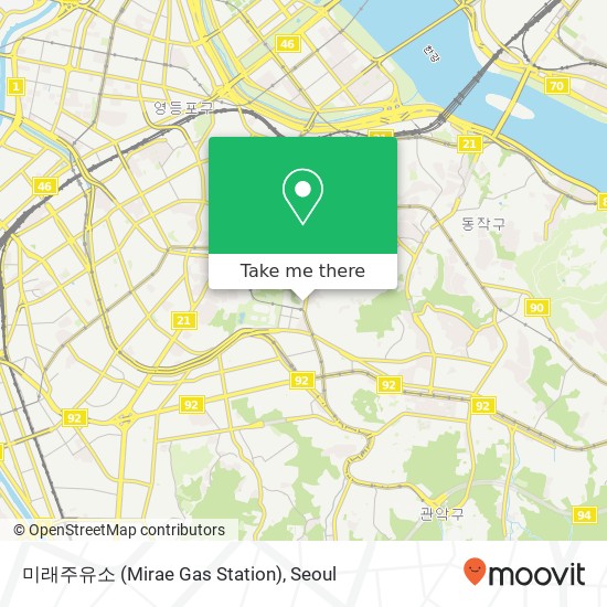 미래주유소 (Mirae Gas Station) map