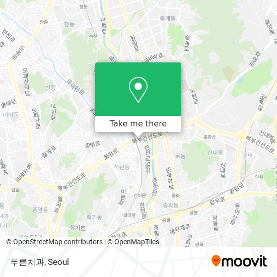 푸른치과 map