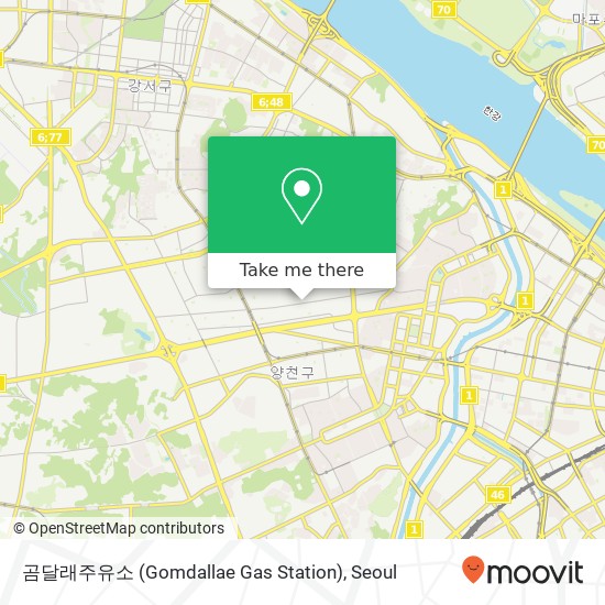 곰달래주유소 (Gomdallae Gas Station) map