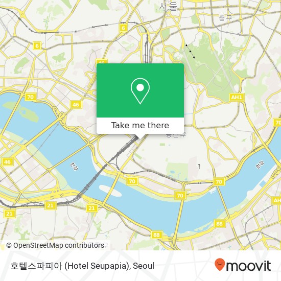 호텔스파피아 (Hotel Seupapia) map