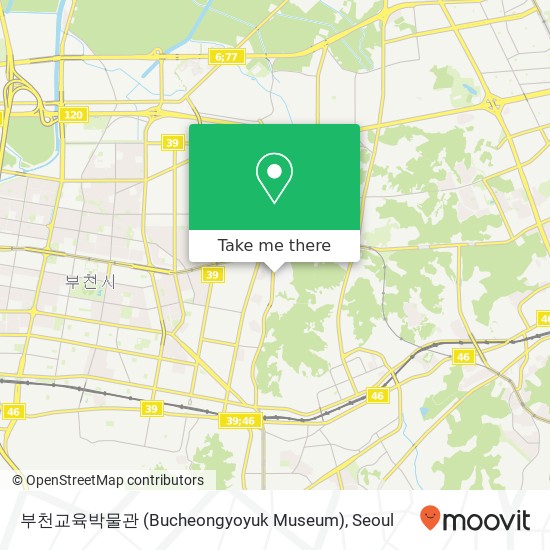 부천교육박물관 (Bucheongyoyuk Museum) map