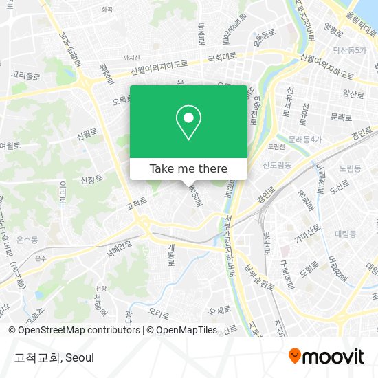 고척교회 map