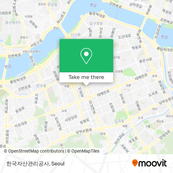 한국자산관리공사 map