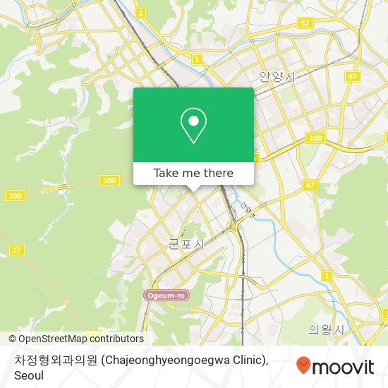 차정형외과의원 (Chajeonghyeongoegwa Clinic) map