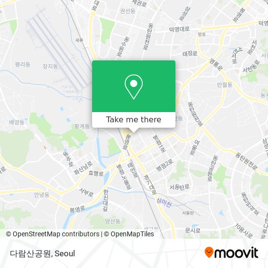 다람산공원 map