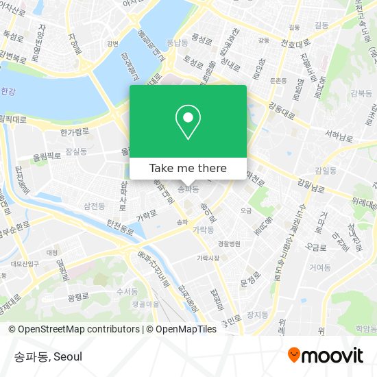 송파동 map