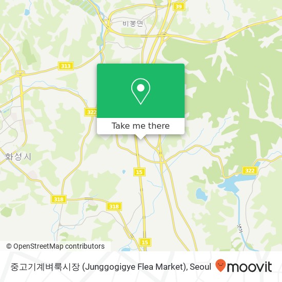 중고기계벼룩시장 (Junggogigye Flea Market) map