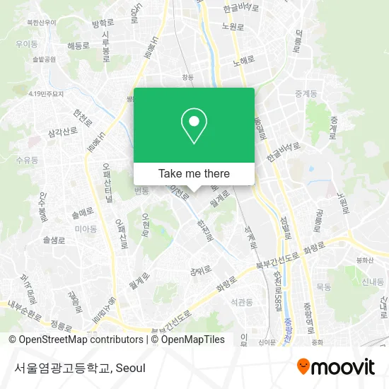 서울염광고등학교 map