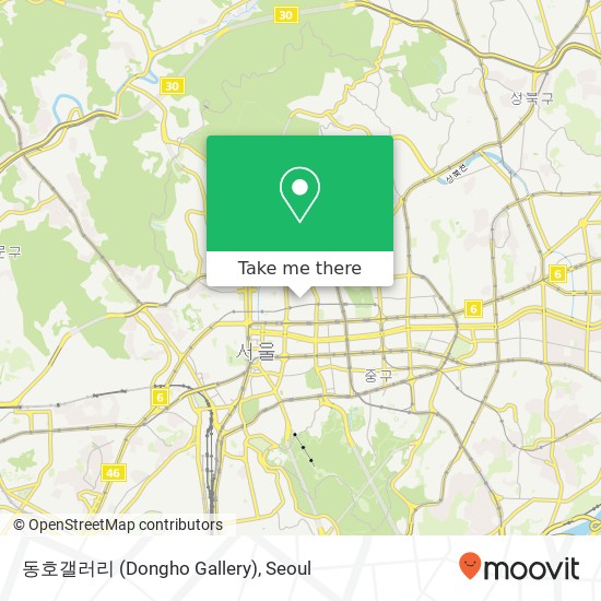 동호갤러리 (Dongho Gallery) map