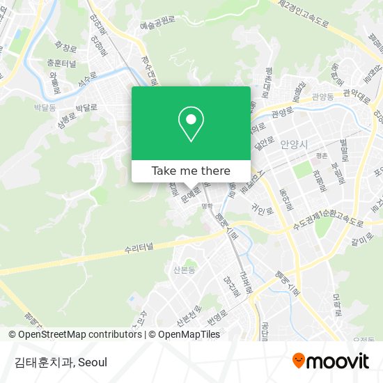 김태훈치과 map