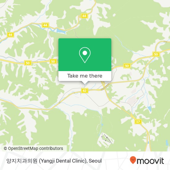 양지치과의원 (Yangji Dental Clinic) map