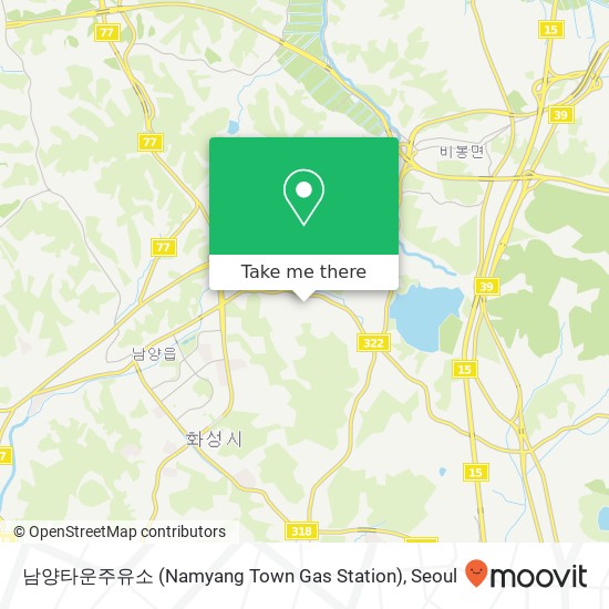 남양타운주유소 (Namyang Town Gas Station) map