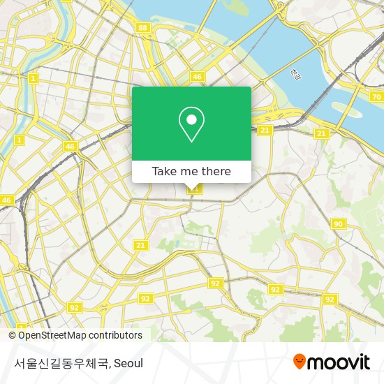 서울신길동우체국 map