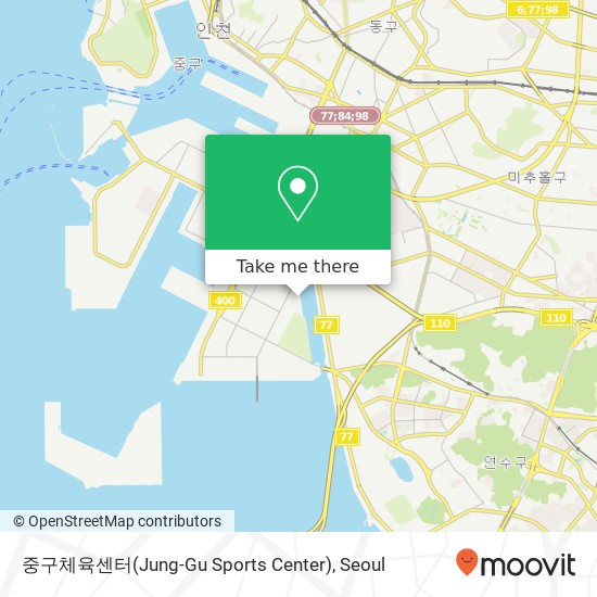 중구체육센터(Jung-Gu Sports Center) map