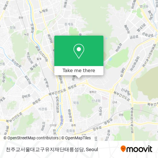 천주교서울대교구유지재단태릉성당 map